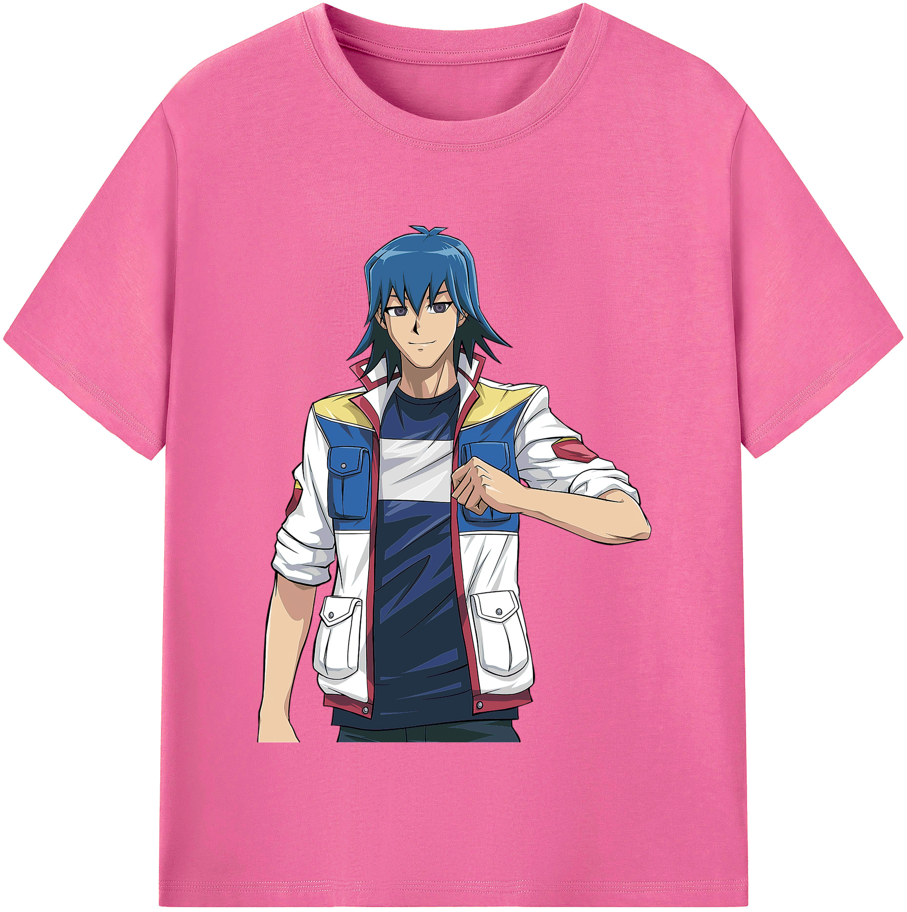 （画像用） 遊☆戯☆王 Yu-Gi-Oh! レディースカジュアルプリントTシャツ（綿100％）